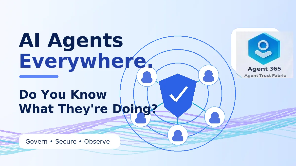 Your AI Agents Are Already Running. Do You Know What They’re Doing?